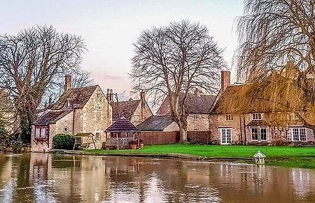River Nene Cottages Water Newton Eksteriør billede
